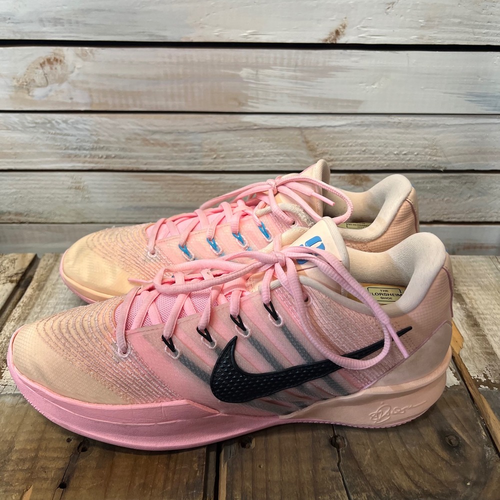 Nike Pink Sabrina 2 Twin Basketball Shoes Sporty W11 M9.5 HF2881-800